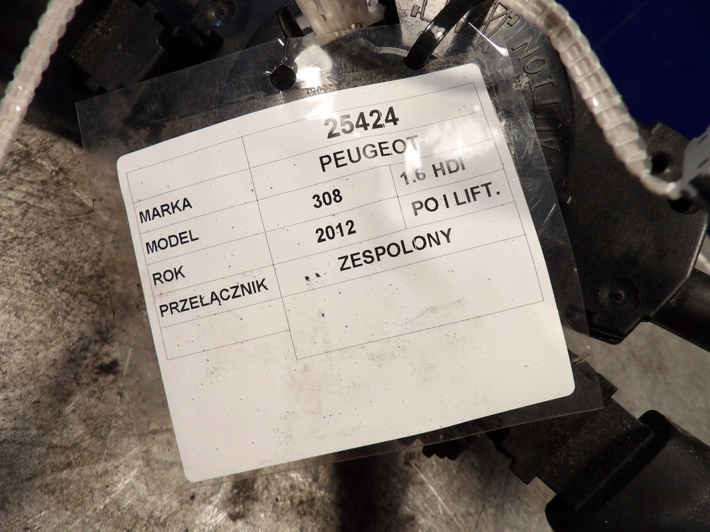 фото №6, Peugeot 308 переключатель комбинированный 98016686xt 12276738