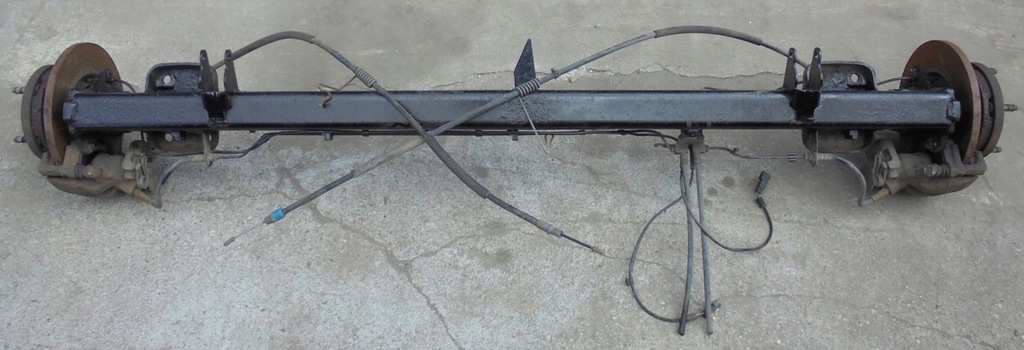 фото №1, Ford transit mk7 балка подвеска задняя oś с abs