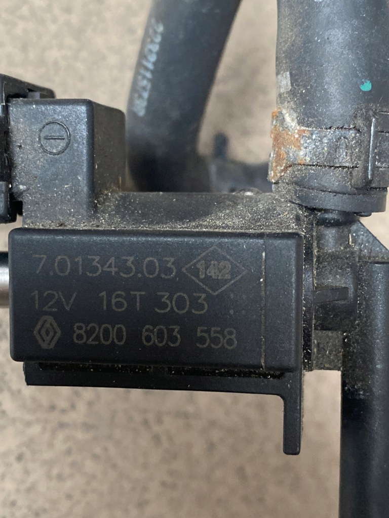 Клапан вакууму renault clio iv 8200603558 Ціна