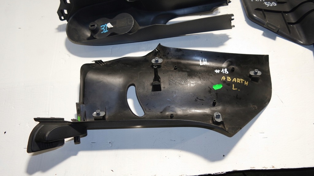 фото №8, Туннель средний защита салона fiat 500