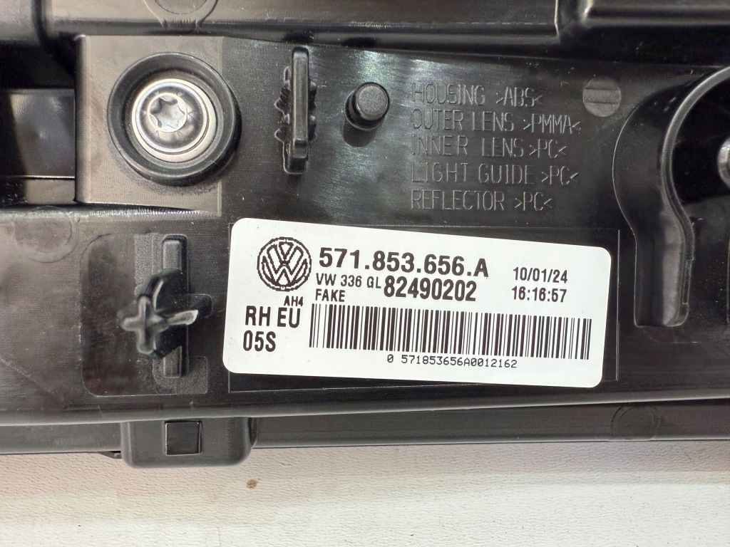 фото №11, Vw tiguan iii 3 571 решётка радиатора молдинг dekor led правая левая 571853655a 571853656a