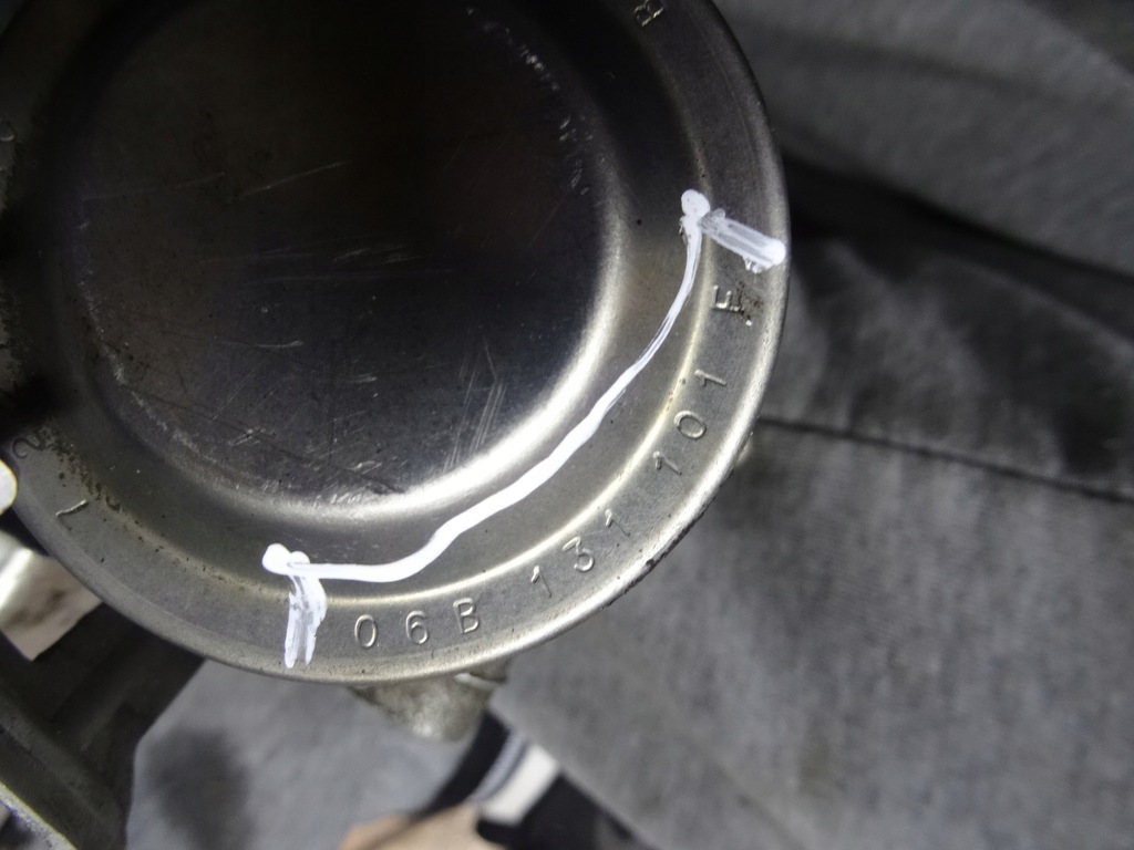 фото №6, Audi a4 b6 1.6b 04' egr трубка egr 06b131101