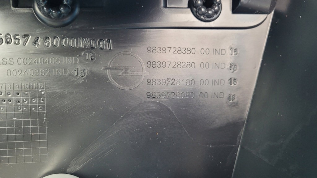 фото №13, Opel mokka ii b 23r обшивка двері лівий перед 9839728380