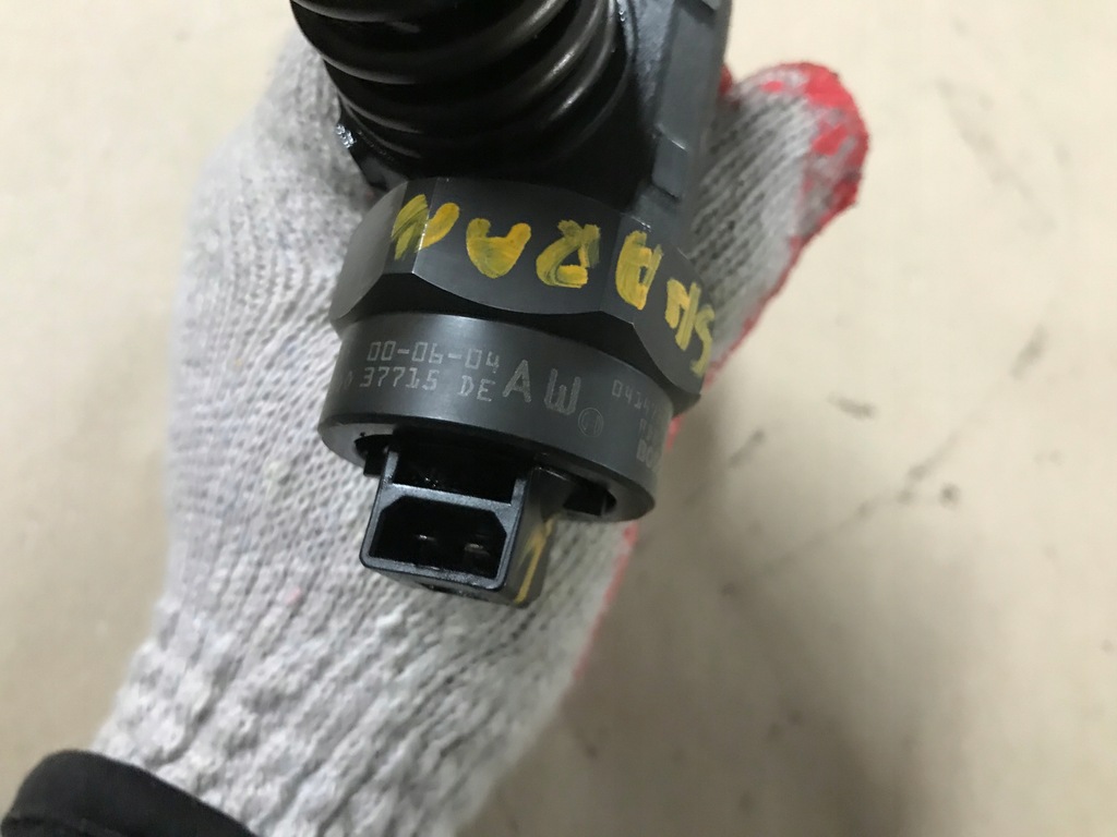 фото №6, Vw sharan 1.9 tdi насос-форсунка 038130073ac