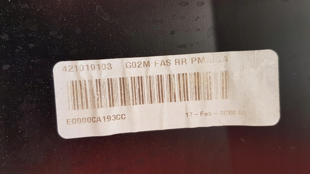 фото №13, Бампер задній bmw x4 g02 m-pakiet