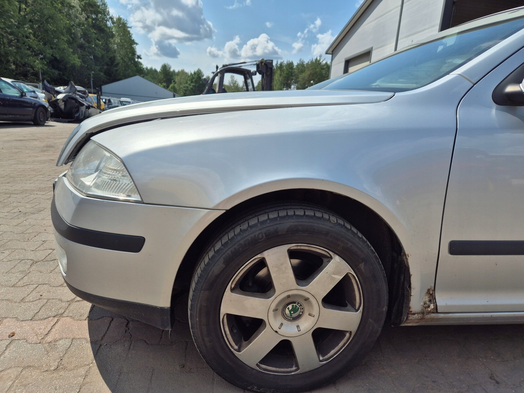 фото №8, Kompletny перед skoda octavia 2 la7w reflex silver