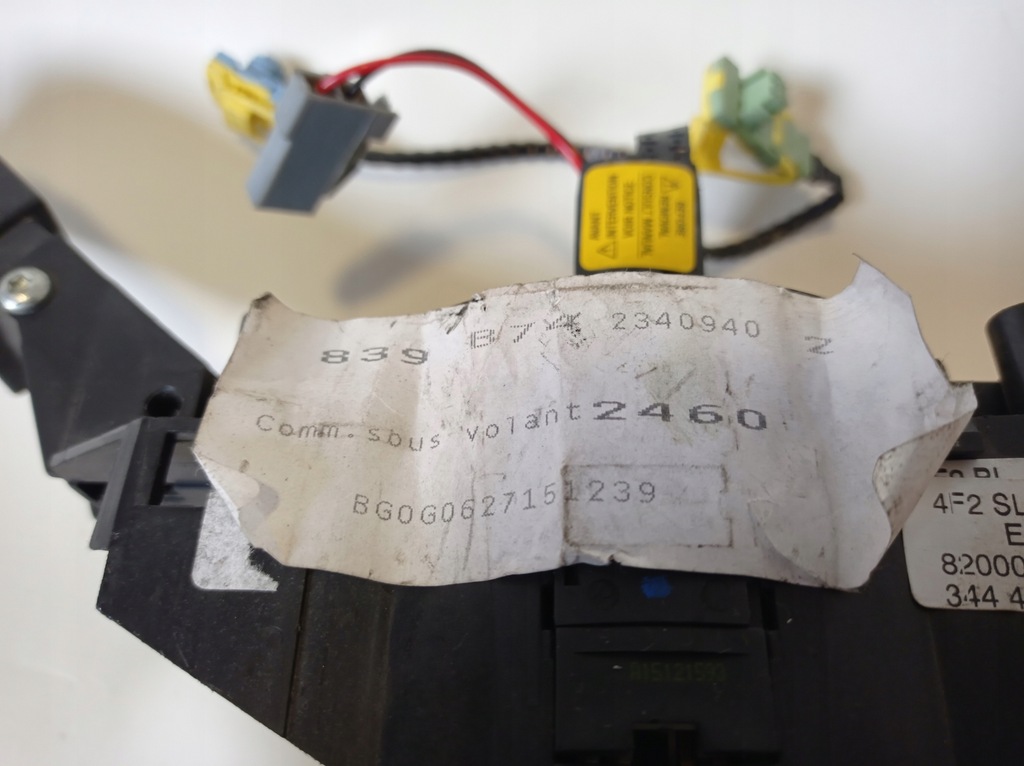 фото №6, Перемикач комбінований renault laguna ii 8200002460