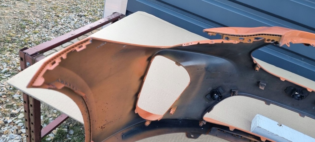 Kia stinger 2017- бампер перед оригінал g091 в Україні