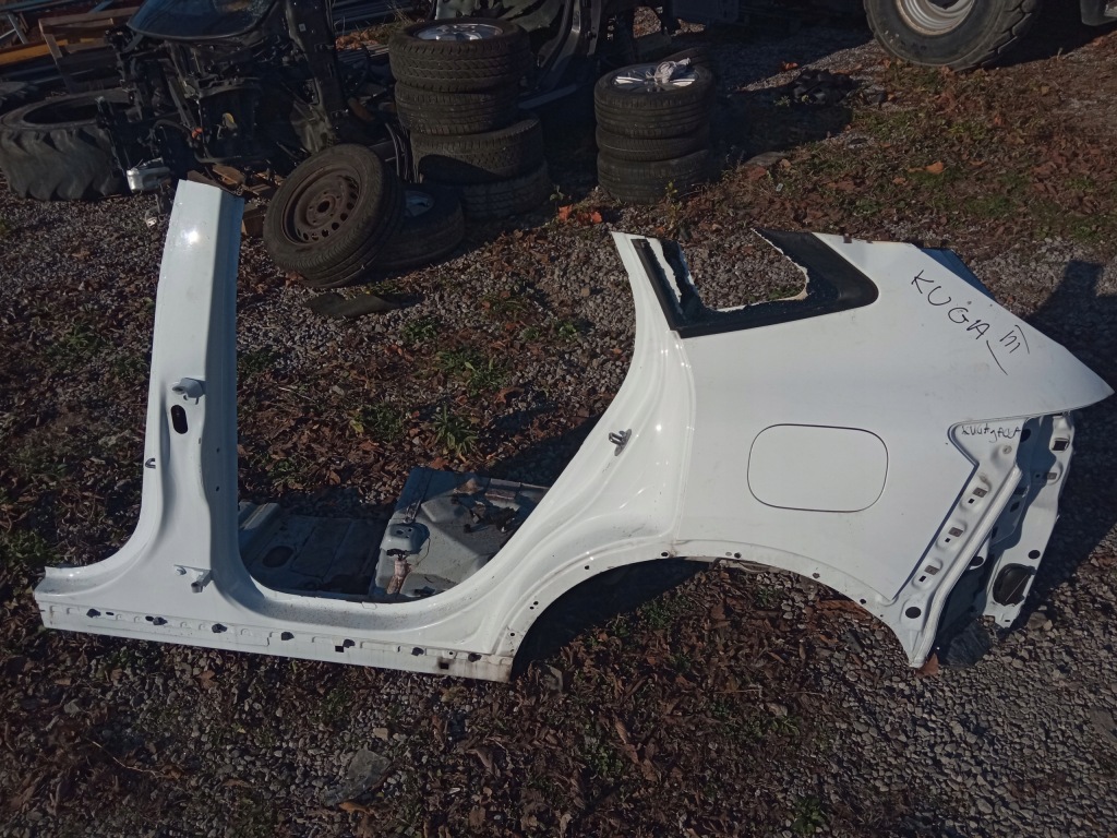 фото №1, Ford kuga mk3 четверть левая задняя крыло левый задняя блок двигателя порог