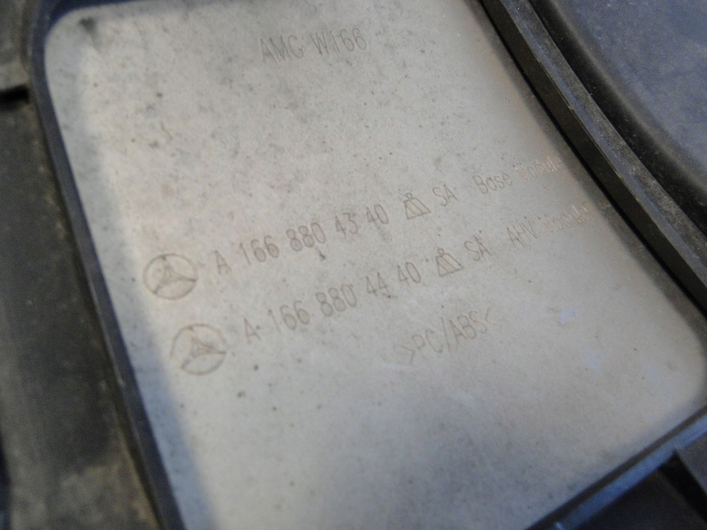 фото №11, Mercedes ml w166 166 дифузор хром задній задня amg