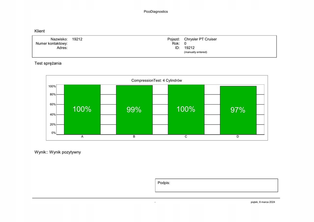 фото №6, Chrysler pt cruiser 2.0 16v 141km двигатель ecc проверенный