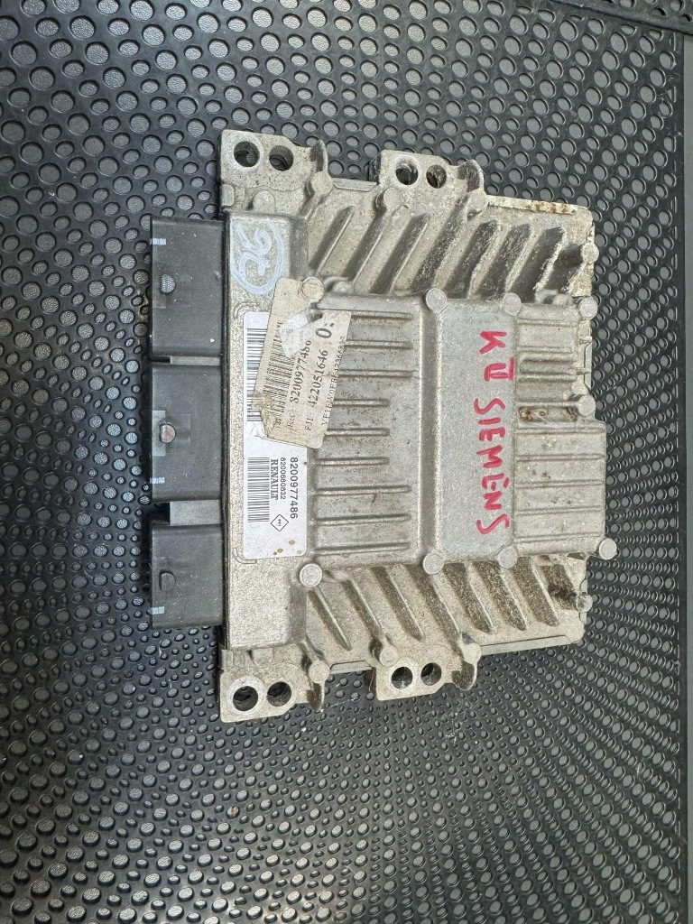 фото №1, Бортовой компьютер блок управления двигателя ecu 1.5dci renault kangoo ii 8200977486