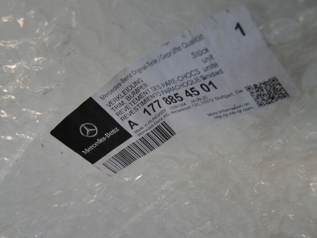 фото №10, Mercedes a klasa 177 w177 дифузор задній amg ніч