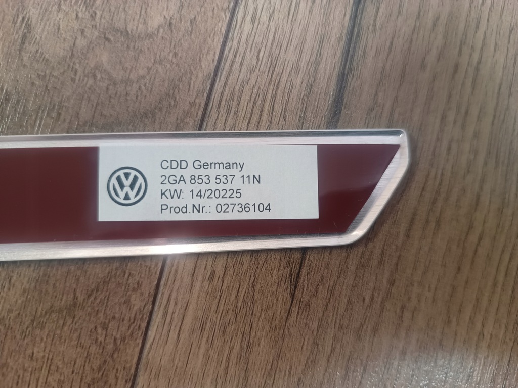 фото №4, 2ga853537 11n r-line молдинг поріг kpl vw t-roc