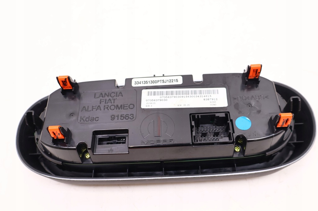 фото №6, Fiat 500x панель кондиціонера 7356379030