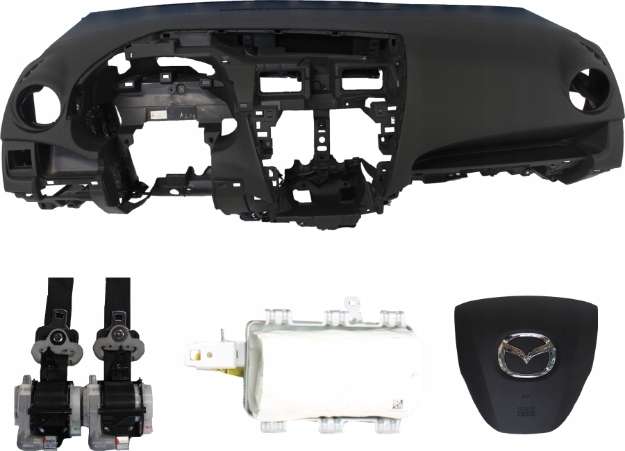 фото №1, Приборная панель консоль подушка безопасности ремни mazda 5