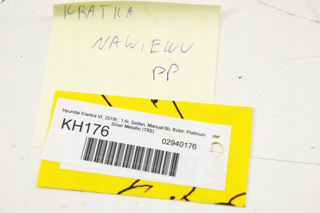 фото №6, Kh176 hyundai elantra vi решітка повітропровід правий перед