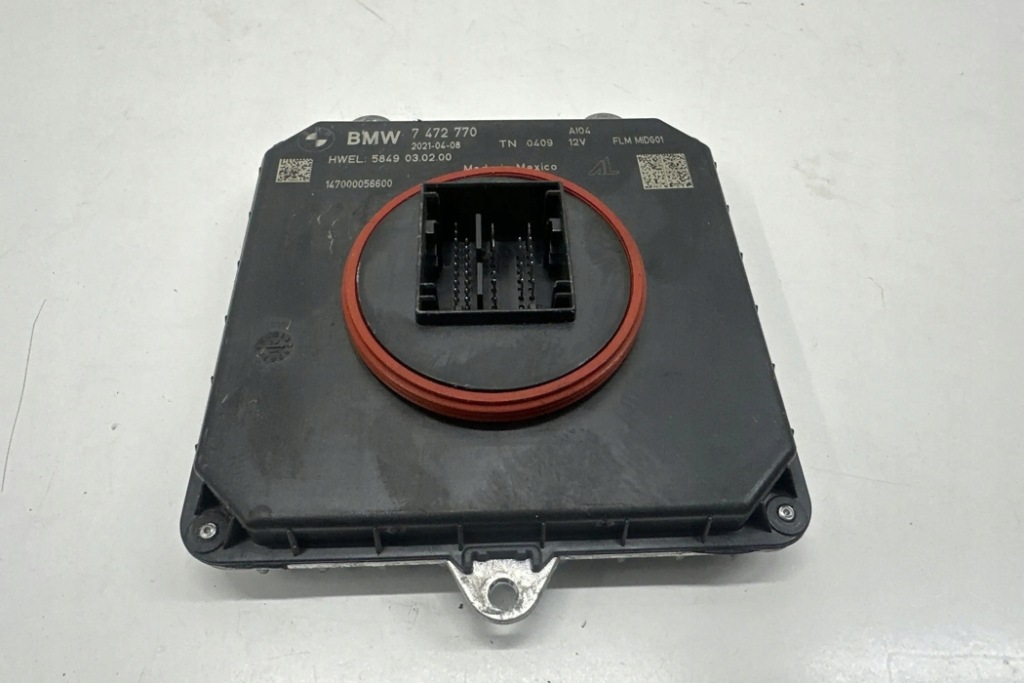 фото №1, Модуль ксенон bmw x3 g01, f97 7472770 2.0l 2020