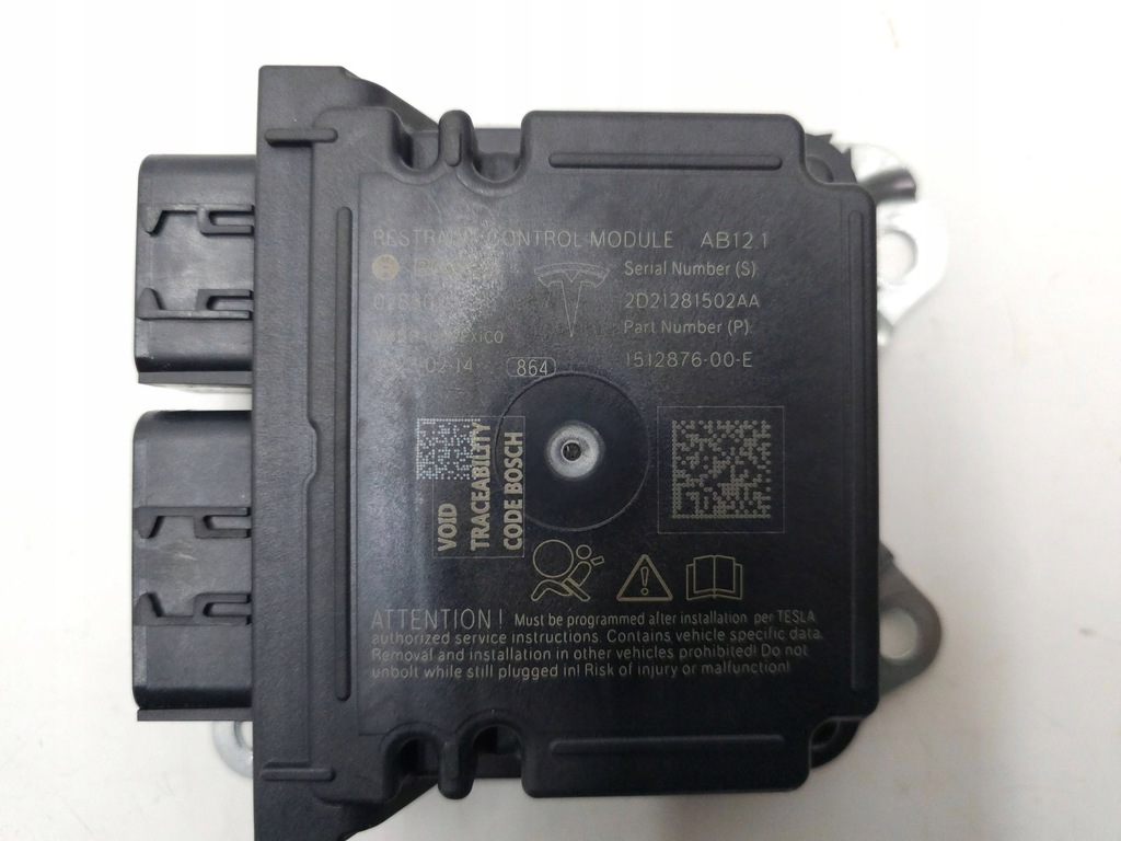 фото №7, Tesla model y 2023 блок керування / модуль подушка безпеки