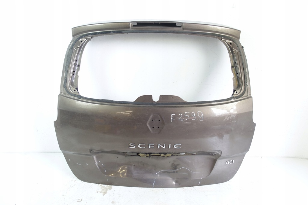 фото №1, Renault grand scenic iii 2014- крышка багажника задняя багажника