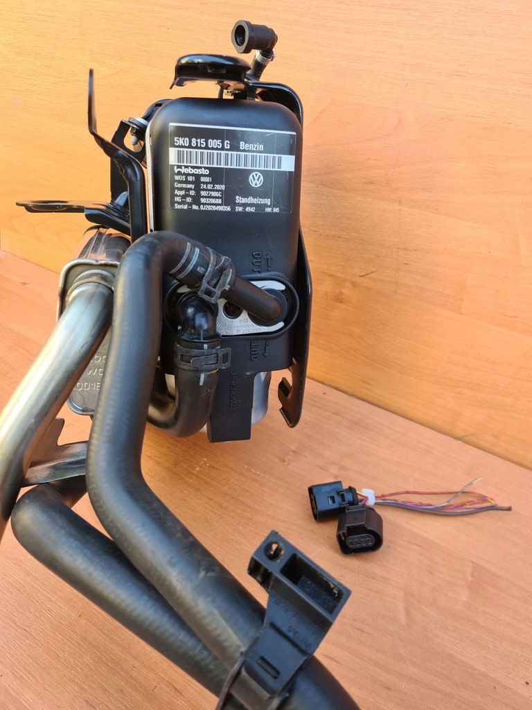 фото №14, Набір webasto vw caddy 5k0815005g vevo бензин 20r.