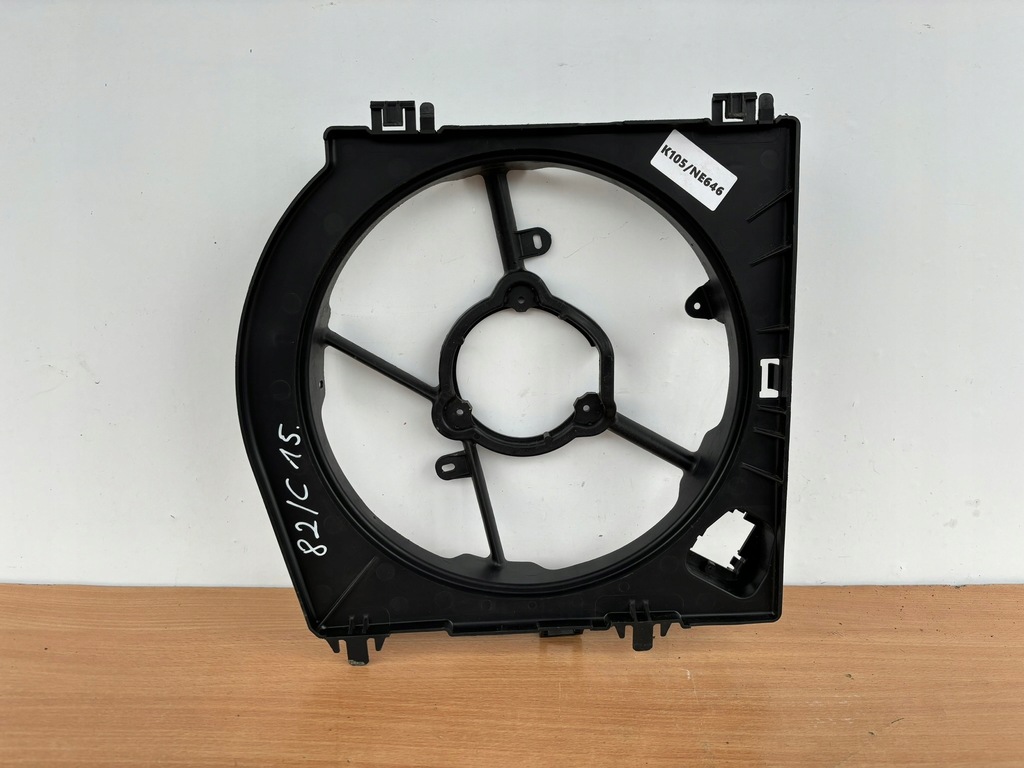 фото №1, Renault twingo 2 ii корпус вентилятора рамка 1832017016 k105/ne646