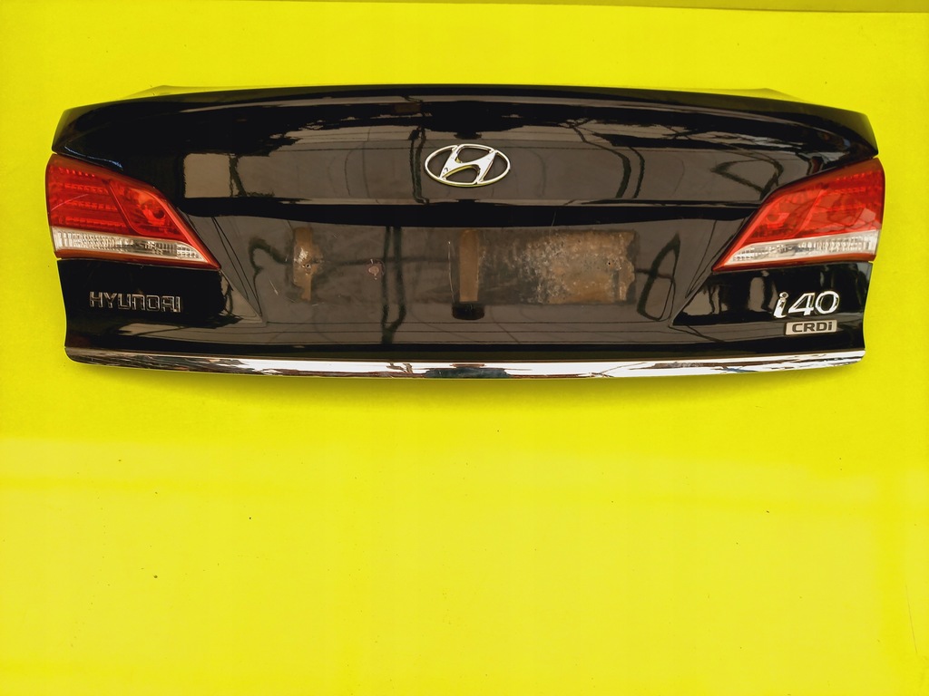 фото №6, Крышка багажника задняя лак nka hyundai i40 sedan 12r