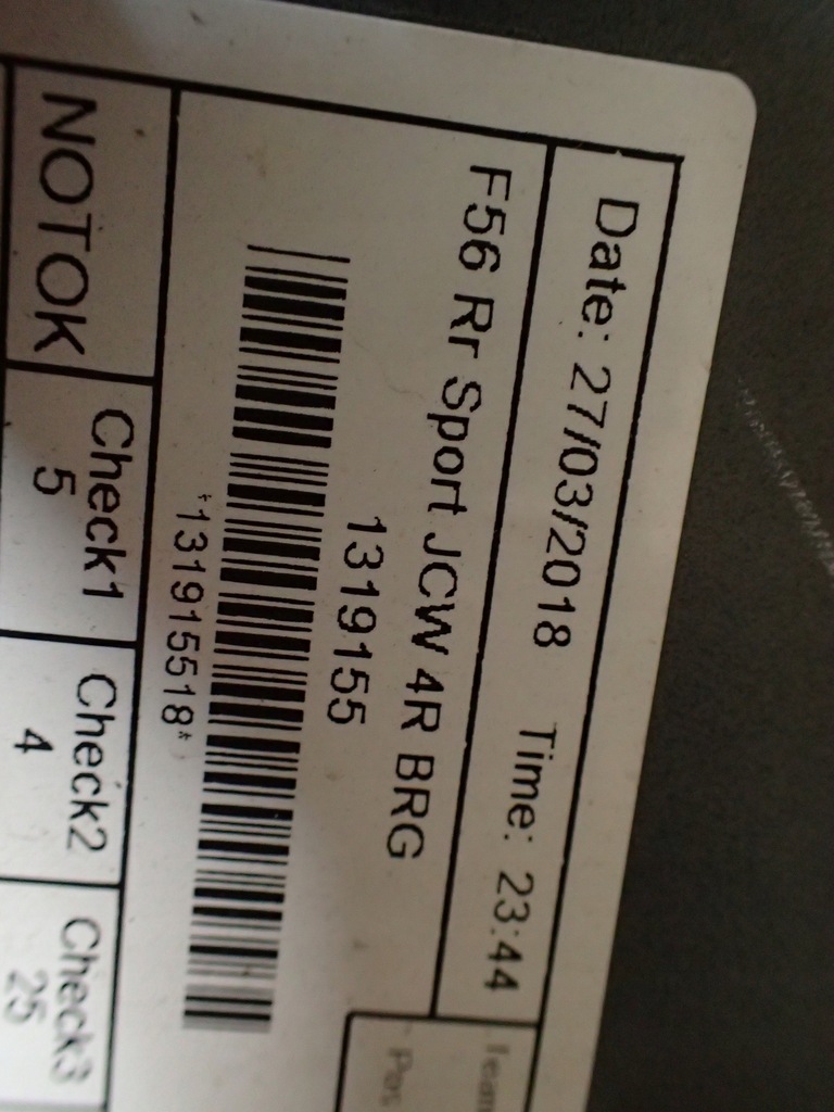 фото №8, Бампер задняя mini cooper f56 jcw