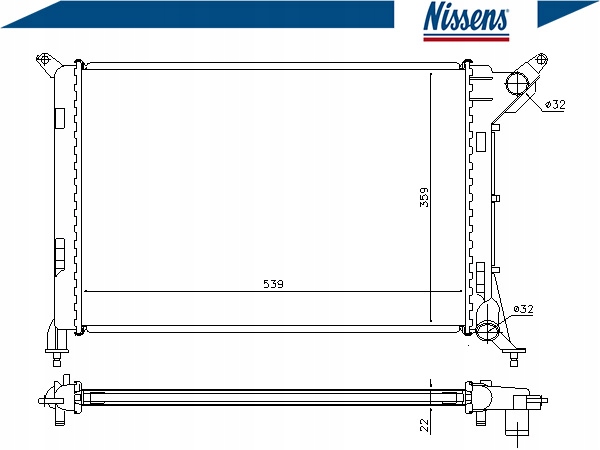 фото №2, Радиатор wody mini mini one r50. r53