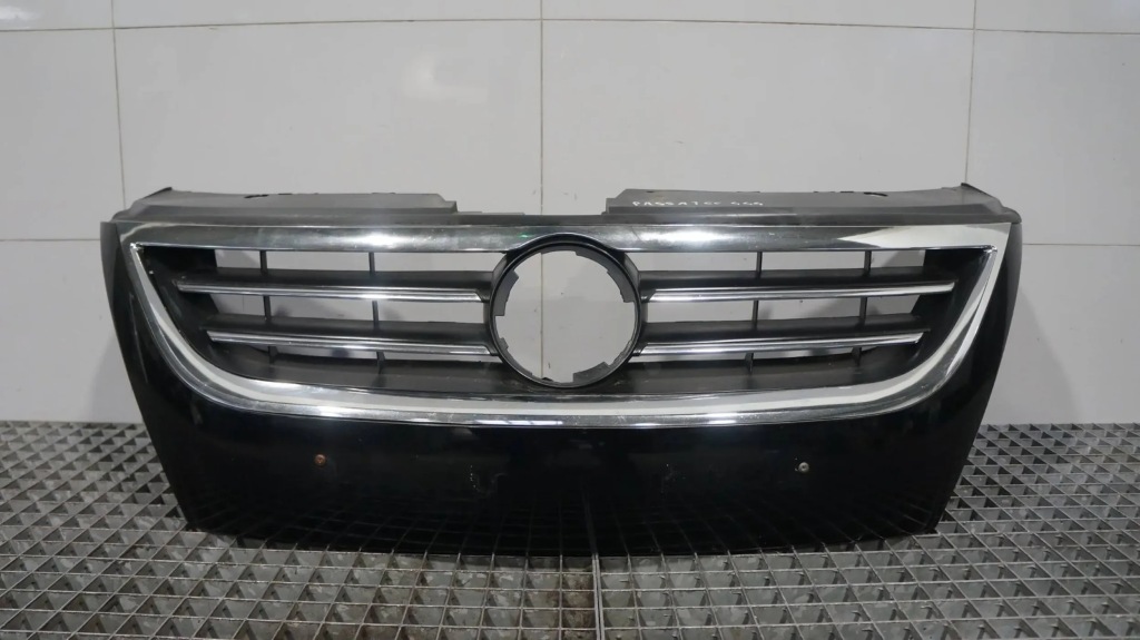 фото №2, Решітка радіатора решітка радіатора бампера перед передня хром vw passat cc