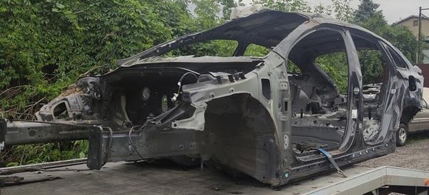 фото №1, Четверть блок двигателя порог левый перед kia proceed