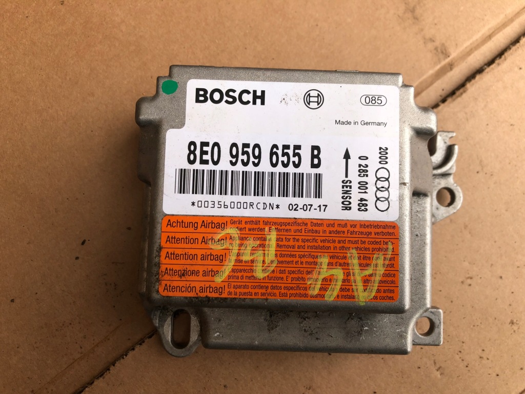 Купити Датчик модуль подушка безпеки audi a4 b6 02-06 8e0959655b