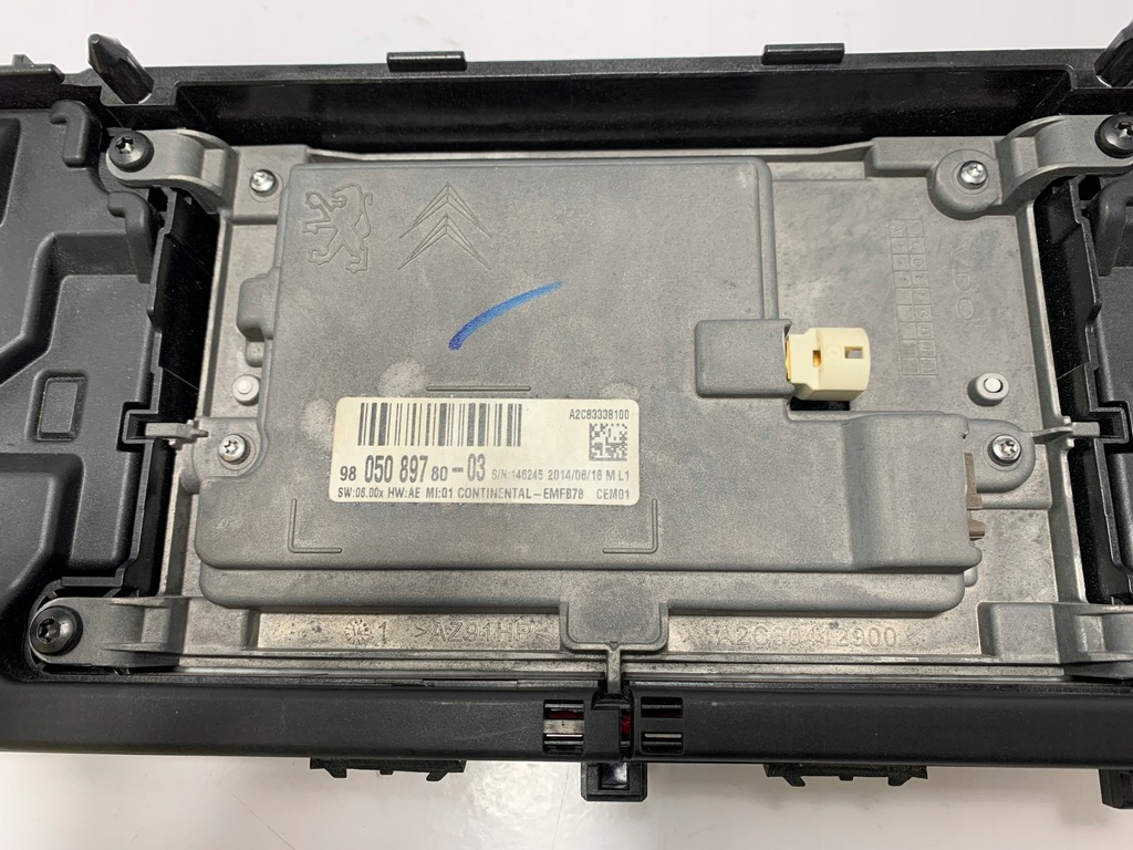 фото №6, 9805089780 дисплей панель citroen c4 picasso ii