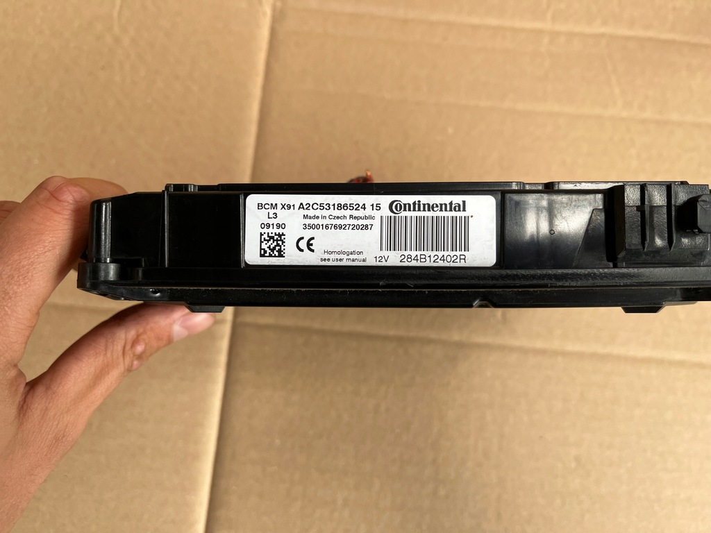 фото №1, Модуль bcm renault laguna iii 284b12402r