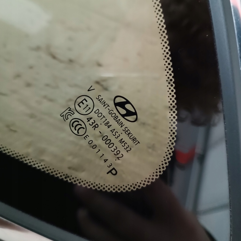 фото №9, Скло кузовна лівий задня hyundai tucson iii 87810-d3100