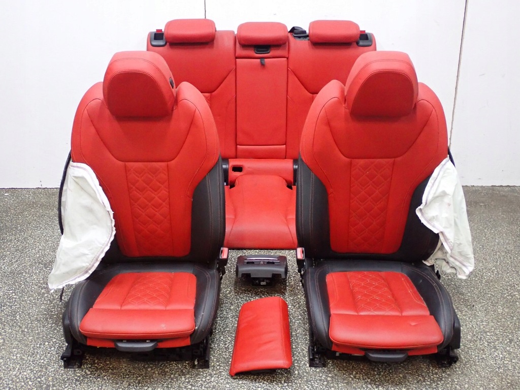 фото №1, Комплект сидений europa оригинал кожа rossa bmw 4 i4 g26 24r