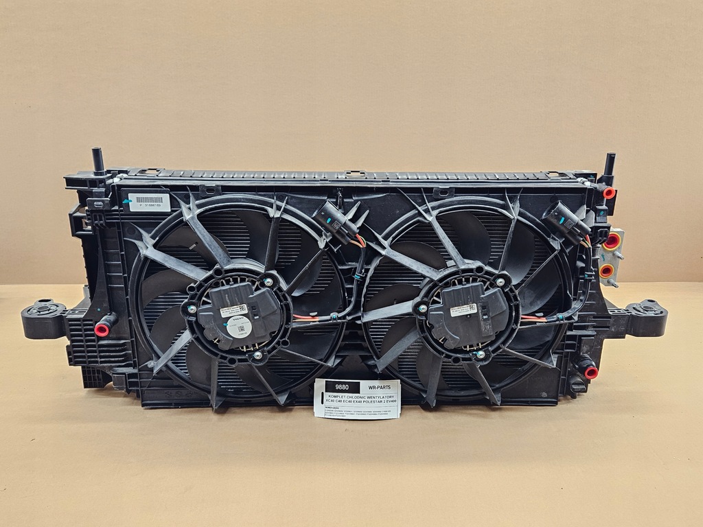 фото №1, Комплект радіатор вентилятори volvo xc40 c40 ec40 ex40 polestar 2 ev400