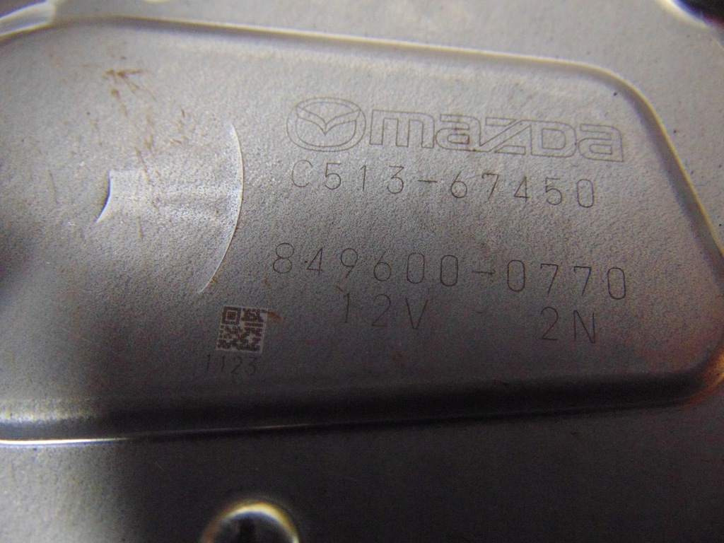 фото №9, Двигатель дворники крышки задняя mazda 5 cw ii 2010-