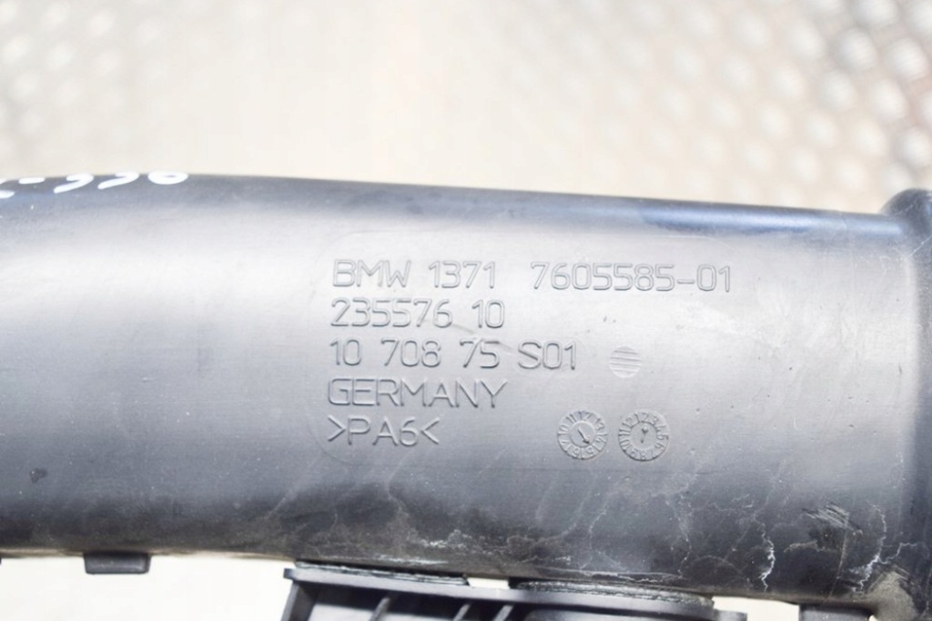 фото №6, Bmw 7 f01 740i труба впуск воздуха 7605585 3.0 бензин 235kw 2012