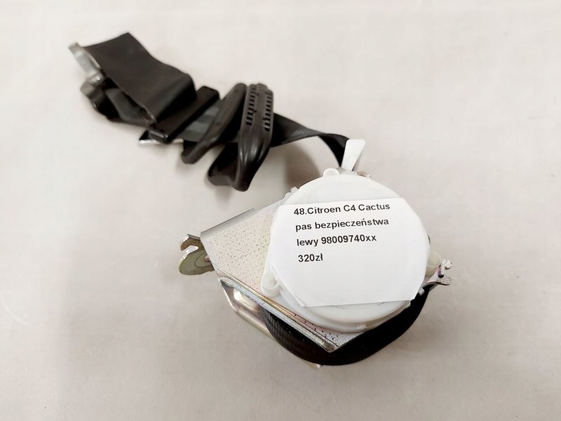 фото №3, Citroen c4 cactus pas безпеки лівий задня