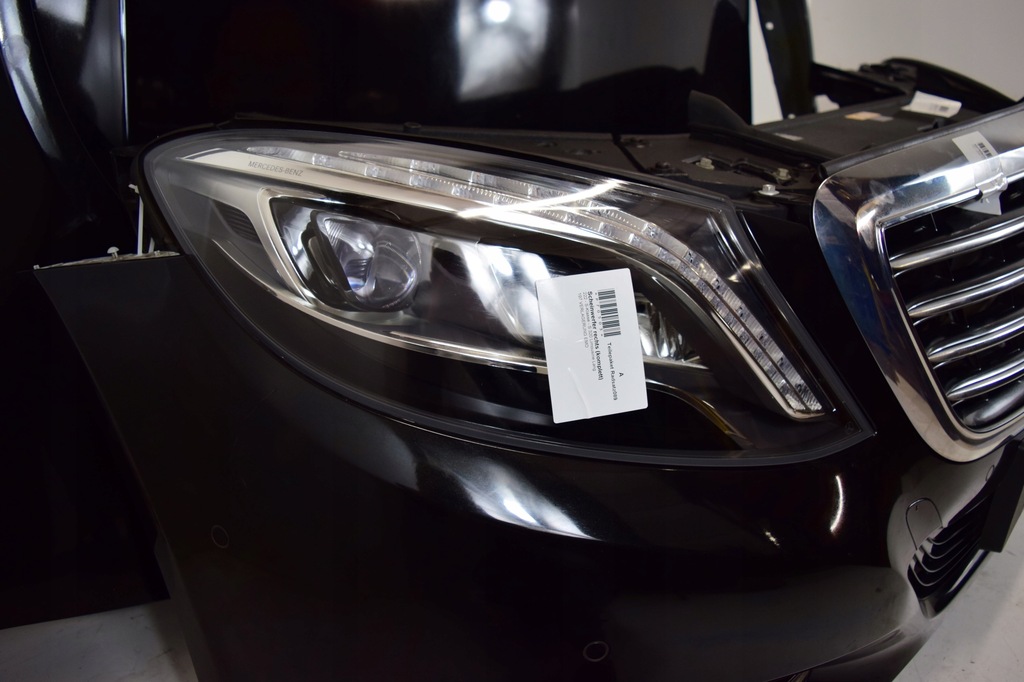 фото №8, Mercedes w222 перед бампер капот лампы