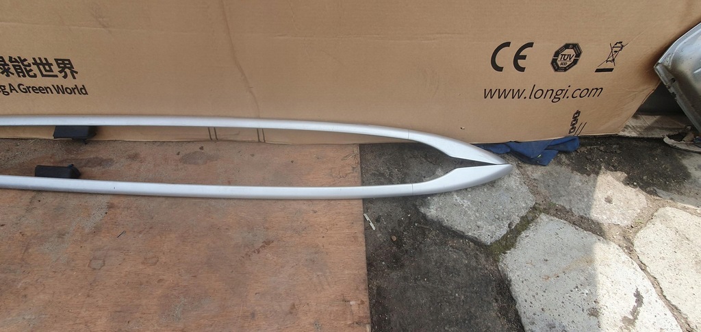 фото №6, Рейлинги кровельные левый правый nissan qashqai j10 lift + 2