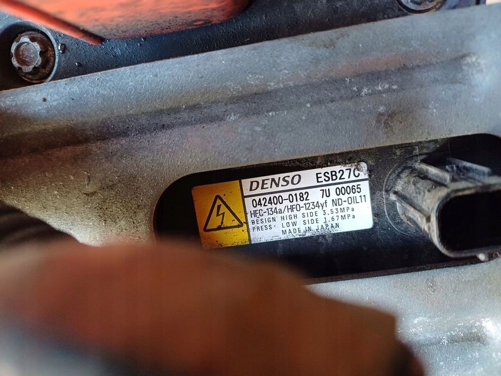 фото №5, Lexus lc500 3.5 hybrid компрессор компрессор кондиционера 042400-0182