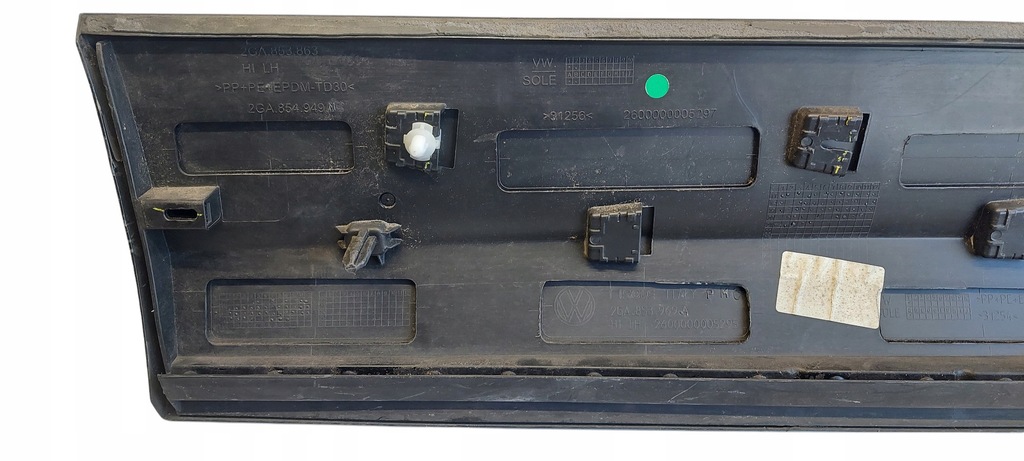 фото №6, Vw t-roc r-line молдинг na дверь левая задняя 2ga853863