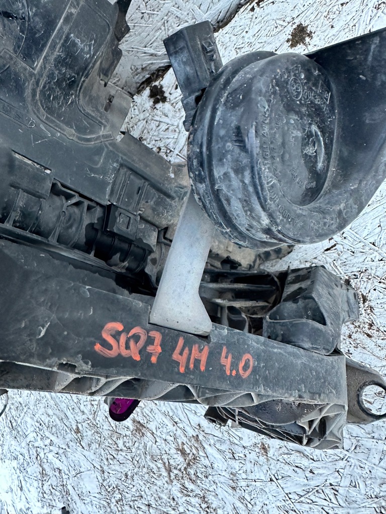 фото №10, Sq7 4m pas передній kompletny інтеркулер 4,0 tdi 4m0145803aa 4m0145804ar