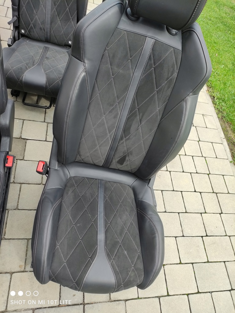 фото №8, Peugeot 5008 ii gt сидіння передні i середній шкіряний