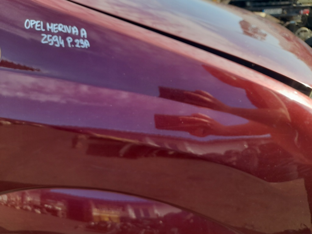 фото №13, Opel meriva a крыло правый перед передний z594 3iu