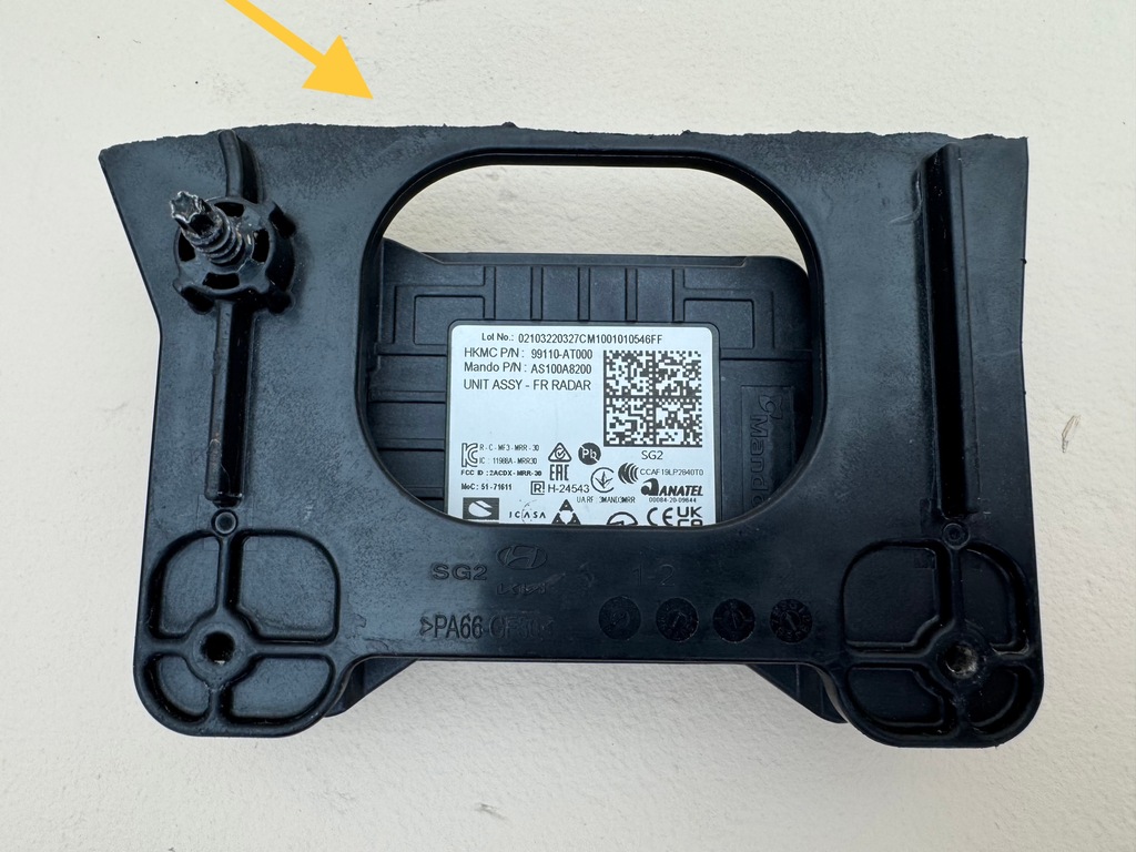 фото №8, Kia niro ii 2 22r- радар датчик distronic датчик модуль 99110-at000