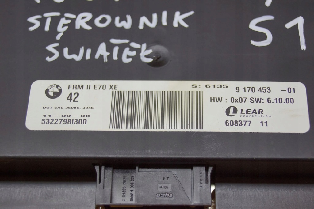 фото №7, Bmw x6 e71 блок керування світла 9170453