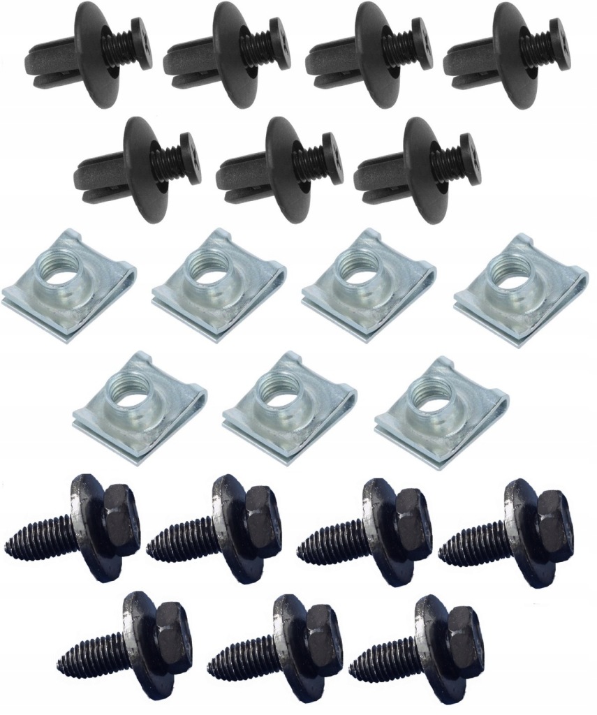 фото №1, Набор клипсы винтов blaszek защита pod двигатель siliniem i30 ceed spotage